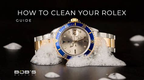 best way to clean rolex bracelet|how to clean rolex crystals.